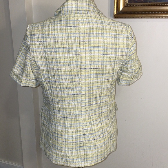 Maison d'Amelie Paris Tweed Short Sleeve Blazer/Jacket & Shorts. Multi Color. - Picture 2 of 13